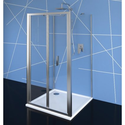 Polysan, EASY sprchový kout tři stěny 800x900mm, skládací dveře, L/P varianta, čiré sklo, EL1980EL3315EL3315