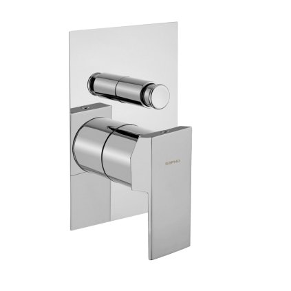 Sapho, LATUS podomítková sprchová baterie, 2 výstupy, chrom, 1102-42C