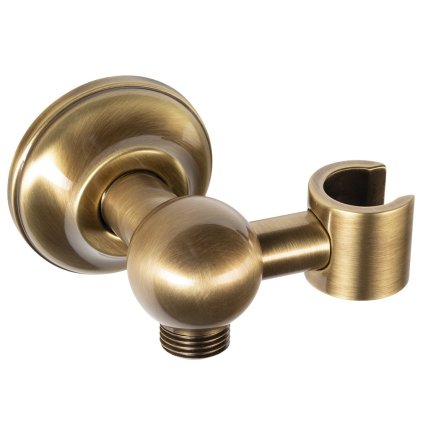 Sapho, ANTEA Držák sprchy, s vyústěním, bronz, 981R6