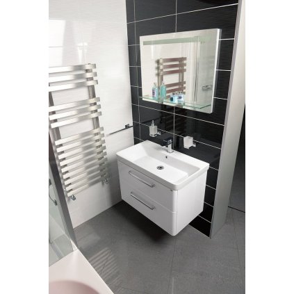 Sapho, Koupelnový set THEIA 80, bílá, KSET-069