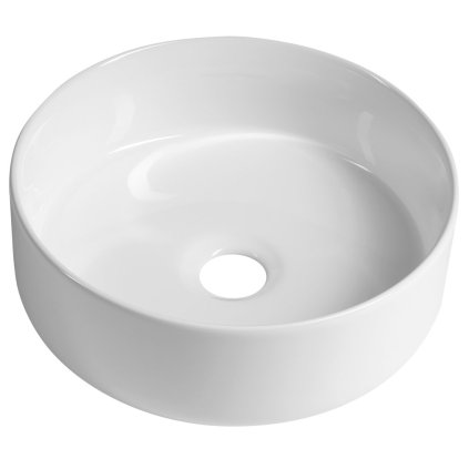 541672 sapho nimis keramicke umyvadlo na dosku priemer 30cm biela ar489