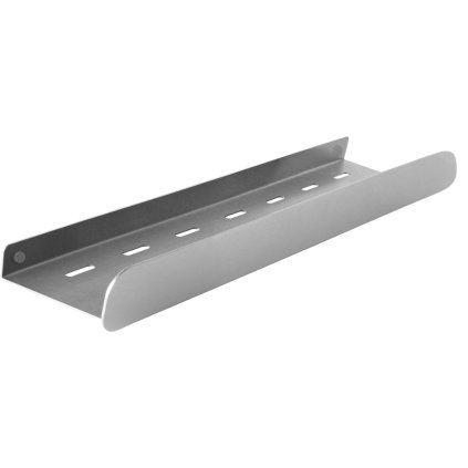 Rea, koupelnová police 45cm, SF03, broušená ocel, REA-47002