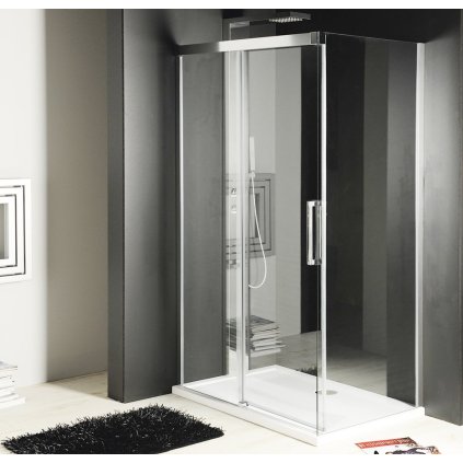 Gelco, Fondura obdélníková sprchová zástěna 1100x900mm L/P varianta, GF5011GF5090