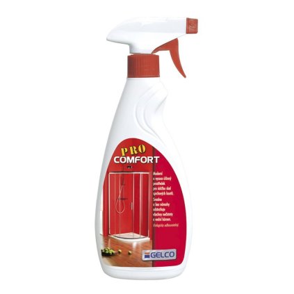 Gelco, Odstraňovač vodního kamene z výplní, PRO COMFORT