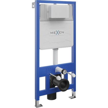 Mexen Fenix Air Slim, podomítkový modul s pneumatickým splachováním pro závěsné WC h112 w50 cm, 6A100