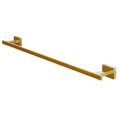 Gamma Caro, 1-řadý držák na ručníky 63cm, zlatá lesklá, GMA-URD-CARO-GD