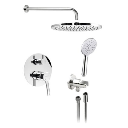 Sapho, LUKA podomítkový sprchový set s pákovou baterií, 2 výstupy, chrom, LK43-21