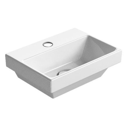 GSI, NORM keramické umyvadlo 35x12x26 cm, bílá ExtraGlaze, 8650111