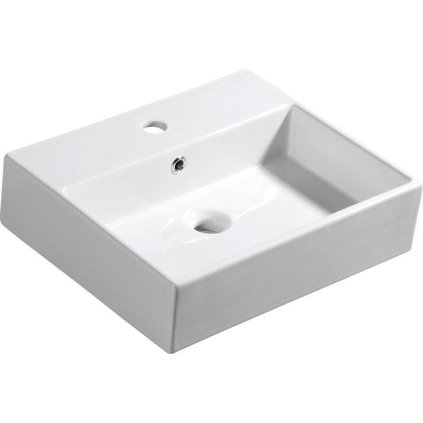Isvea, PURITY keramické umyvadlo 50x42cm, 10PL50050