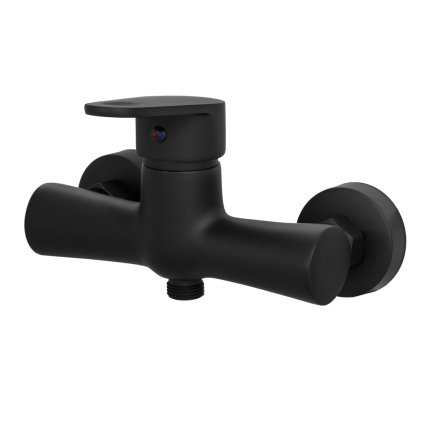 Gamma Cobi, nástěnná sprchová baterie, černá matná, GMA-BCIN-BK