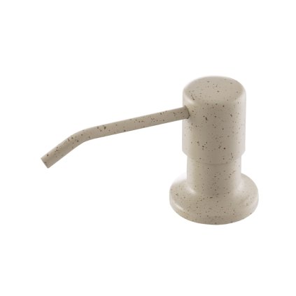 Gamma Simple, dávkovač saponátu pro kuchyňský dřez 400ml, béžová skvrnitá, GMA-DOZ-B
