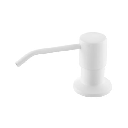 Gamma Simple, dávkovač saponátu pro kuchyňský dřez 400ml, bílá, GMA-DOZ-WH