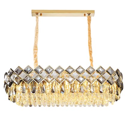 Toolight, stropní svítidlo 8xE14 APP1539-12CP80, zlatá lesklá, OSW-05170