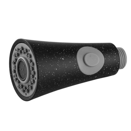 Gamma Lux, 2-funkční dřezový výtok, 1/2", černá skvrnitá, GMA-SLU-LUX-BP