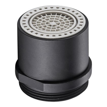 Kuchinox, 2-funkční perlátor pro umyvadlové a dřezové baterie, vnější závit M24x1, černá matná, LAV-CPB_72ZD