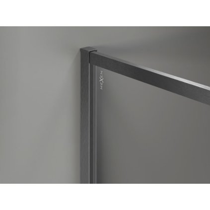 565747 7 mexen kioto f sprchova zastena s ramom 145 x 202 cm 8 mm cire sklo grafitovy profil 800 145 104 66 00