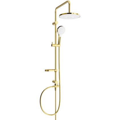 Mexen sprchový set X05 s horní hlavicí 22,5cm, černá, 798050591-70