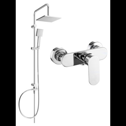 125433 mexen tord sprchovy set s dazdovou sprchou a sprchovou bateriou milo chromova 71340200 00