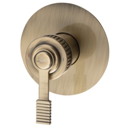 Sapho, VERSI podomítková sprchová baterie, 1 výstup, bronz, RV041/18