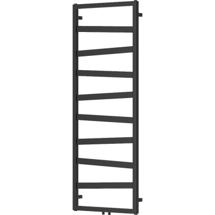 Mexen, Mexen Zoom dekorativní koupelnový radiátor 1430 x 530 mm, 477 W, černý - W130-1430-530-00-70