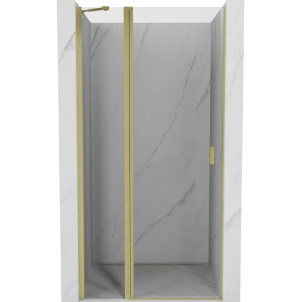 606406 mexen otvaracie sprchove dvere mist 1d 1s 95x200 cm 6mm brusene zlato priehladne 8a4 095 000 55 00