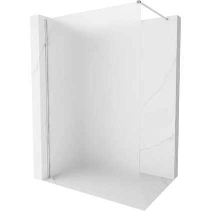 Mexen, Mexen Kioto-X sprchová stěna 150 x 200 cm, mráz 10 mm, chrom - 800-150-101-01-30-X
