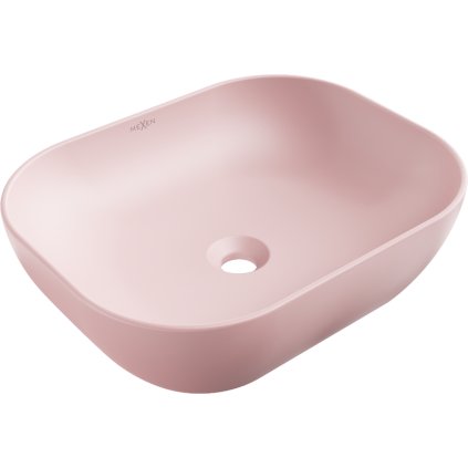Mexen ROSA umyvadlo, 50x40 cm, růžová, 21095044