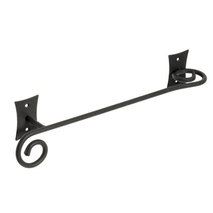 METAFORM, REBECCA držák ručníků 300mm, černá, CC320