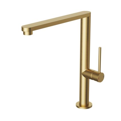 Gamma Nook Pro, vysoká dřezová baterie h-293, zlatá matná, GMA-BNKP-BGD