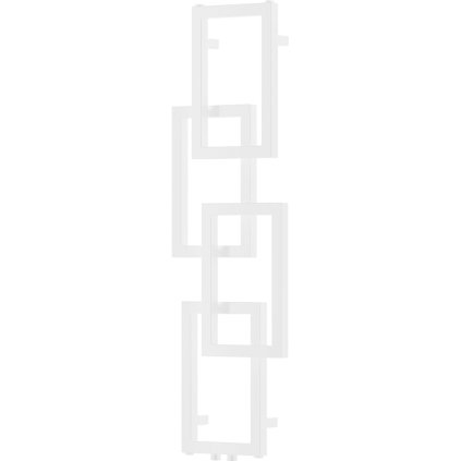 Mexen Grid, dekorativní koupelnový radiátor 1115 x 360 mm, 279 W, bílá, W215-1115-360-00-20