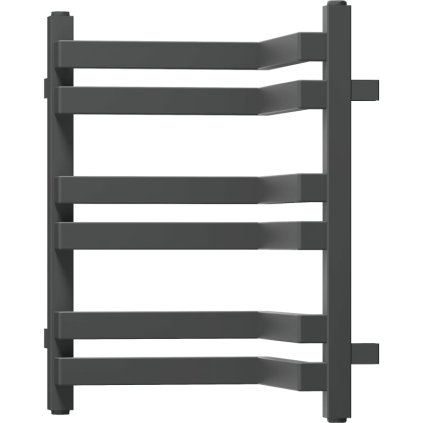 Mexen Loop, koupelnový radiátor 500 x 375 mm, 253 W, grafitová, W129-0500-350-00-66