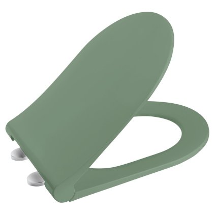 Sapho, BRILLA WC sedátko, SLIM, Soft Close, zelená mat, 100787-128