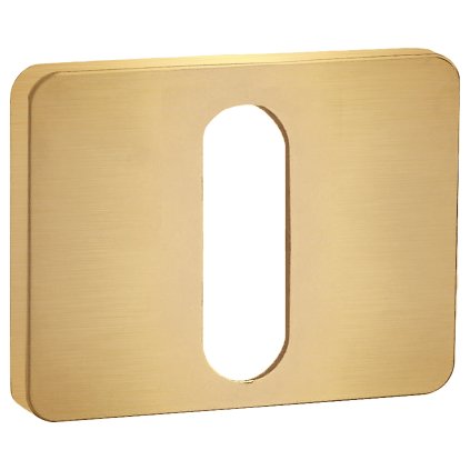 Kuchinox, rozeta ke kličce pro interiérový klíč, zlatá matná, LAV-LK7_G01A