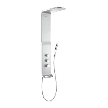 Hansgrohe Raindance, Lift 180 2jet, sprchový panel na omítku, matný chrom, HAN-27008000