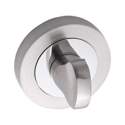 Kuchinox, rozeta ke kličce pro WC zámek, satén, LAV-LO1_103S