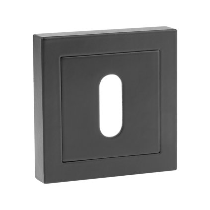 Kuchinox, rozeta ke kličce pro interiérový klíč, černá matná, LAV-LK2_901A