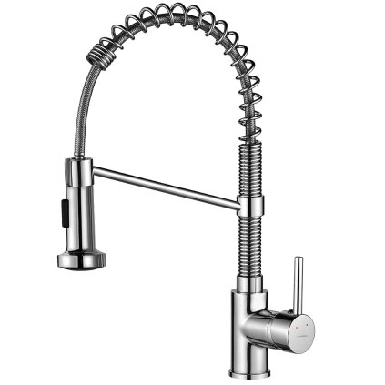 Kuchinox Loco, vysoká dřezová baterie s flexibilním výtokem, chromová, LAV-BQC_06SD