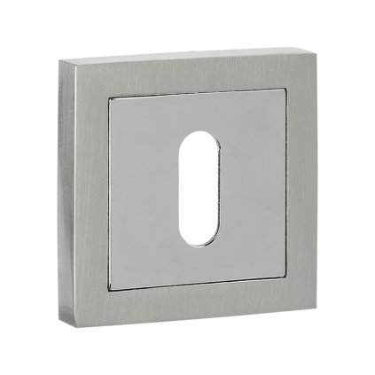 Kuchinox, rozeta ke kličce pro interiérový klíč, satén, LAV-LK2_101B