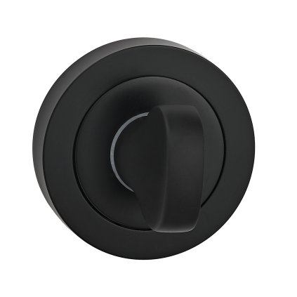Kuchinox, rozeta ke kličce pro WC zámek, černá matná, LAV-LO1_913A