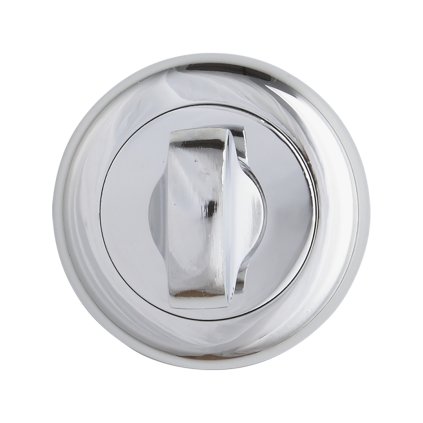 Kuchinox, rozeta ke kličce pro WC zámek, chromová, LAV-LO2_003S