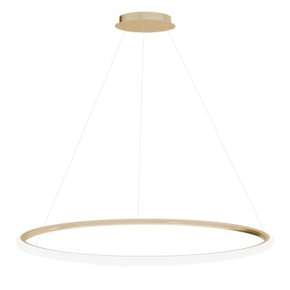 Toolight, závěsné svítidlo 100cm, 61W, 3000K, LHJ003-CP, zlatá lesklá, OSW-50001