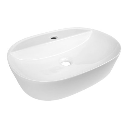 Mereo, Mereo Umyvadlo na desku bez přepadu, 505x385x120 mm, keramické, MER-UC513912O
