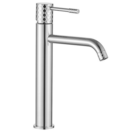 Rea Lungo Diamond, vysoká umyvadlová baterie h-300, chromová, REA-B4636