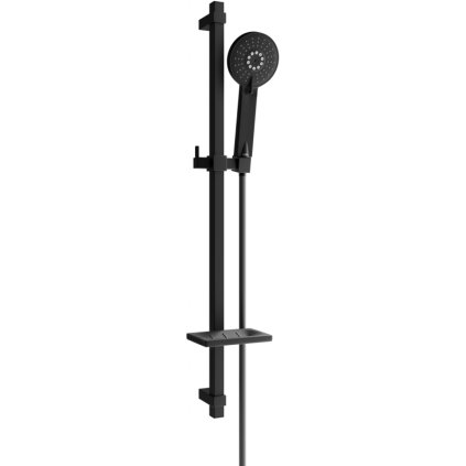 Mexen sprchový set DQ40, černá, 785404581-70