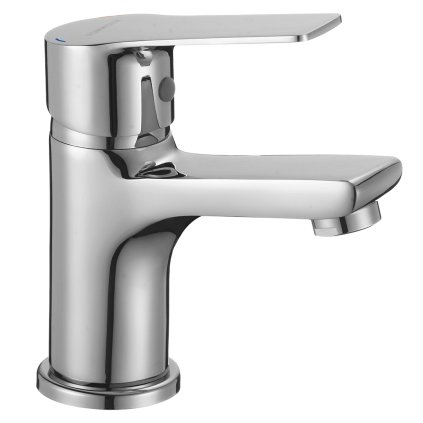 Kuchinox Borgo, umyvadlová baterie s odtokovou zátkou, h-132, chromová, LAV-BKB_022D