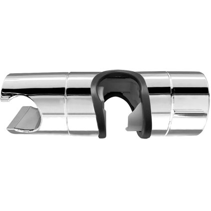 Kuchinox, posuvný držák ruční sprchy pro sprchový sloup o průměru 20-25mm, chromová, LAV-CNO_002D