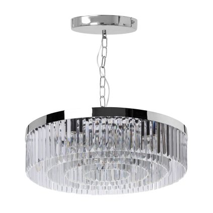 Toolight, stropní svítidlo 60cm, APP1532-8CP, chromová, OSW-05169