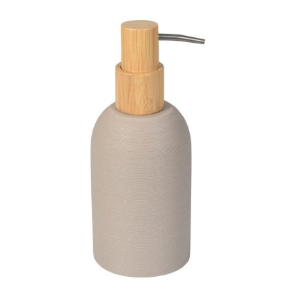 Sapho, RIKO dávkovač mýdla na postavení, bezova/bambus, 8575