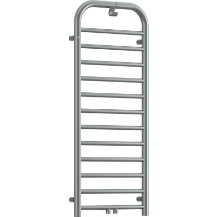 Deante Silia, koupelnový radiátor 500x1210 mm, 458W, broušená ocel, DEA-AGI_FG41