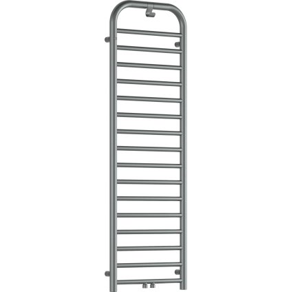 Deante Silia, koupelnový radiátor 500x1570 mm, 586W, broušená ocel, DEA-AGI_FG51
